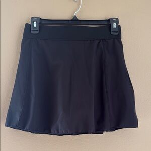 Chic Black Skort